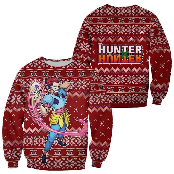 Ugly Christmas Sweater - Hunter x Hunter Hisoka-AstyleStore