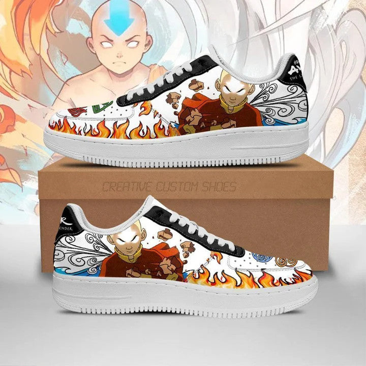Sneakers - Avatar Ang Avatar Airbender F1-AstyleStore