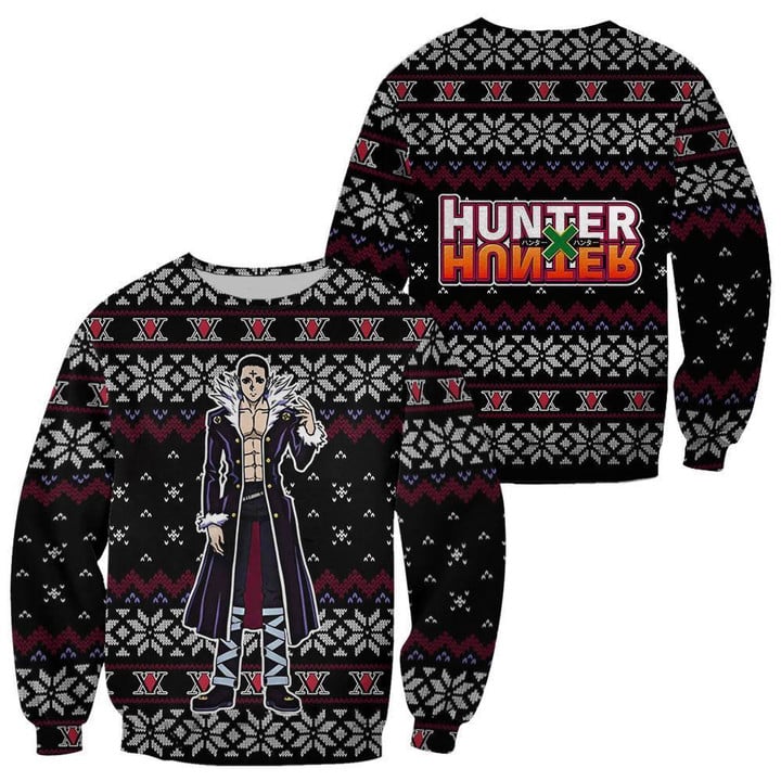Ugly Christmas Sweater - Hunter x Hunter Chrollo-AstyleStore