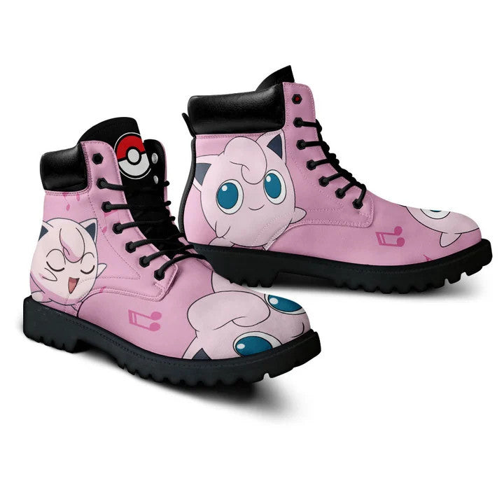 Boots - Pokemon Jigglypuff-AstyleStore