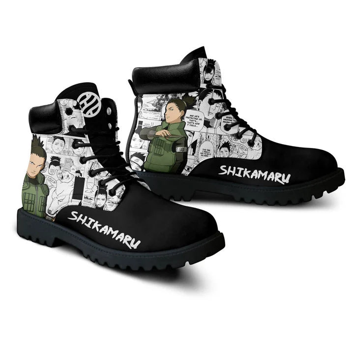 Boots - Naruto Shikamaru Nara-AstyleStore