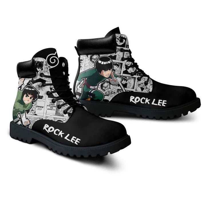 Boots - Naruto Rock Lee-AstyleStore