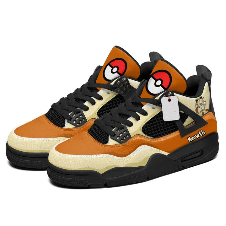 Chaussures - Pokémon Meowth custom name J4-AstyleStore