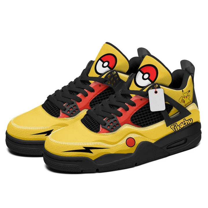 Chaussures - Pokémon Pikachu custom name J4-AstyleStore