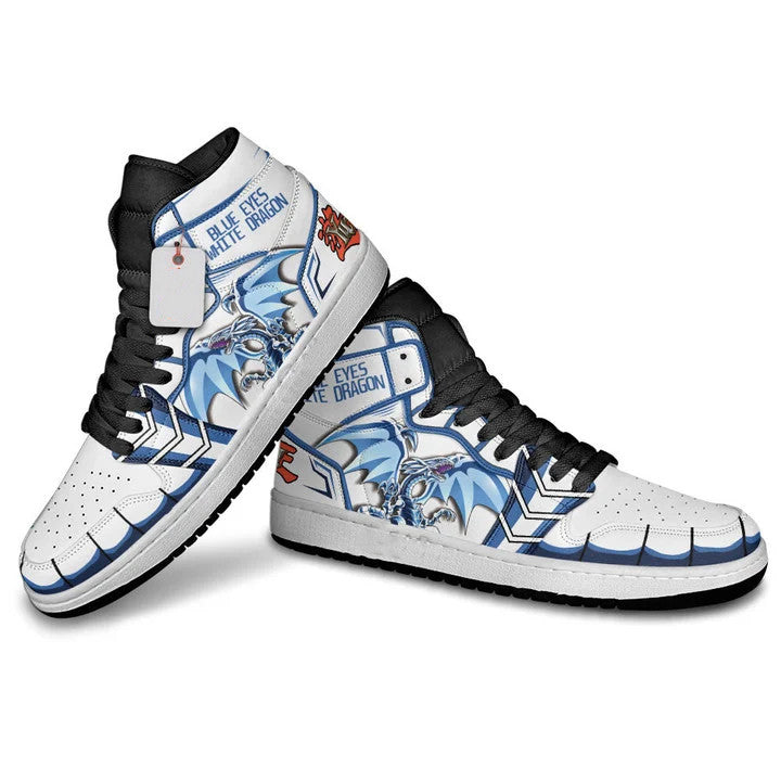 Sneakers - Yugioh Blue Eyes White Dragon J1-AstyleStore
