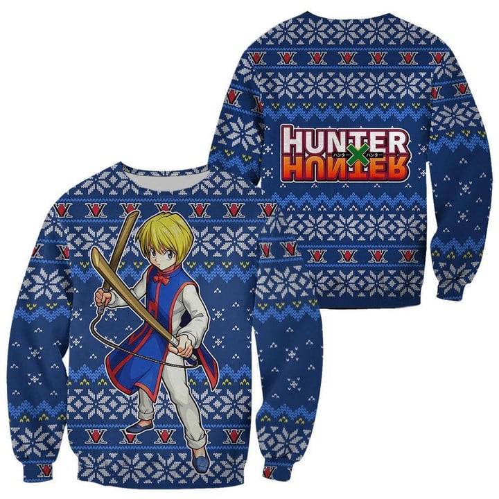 Ugly Christmas Sweater - Hunter x Hunter Kurapika-AstyleStore