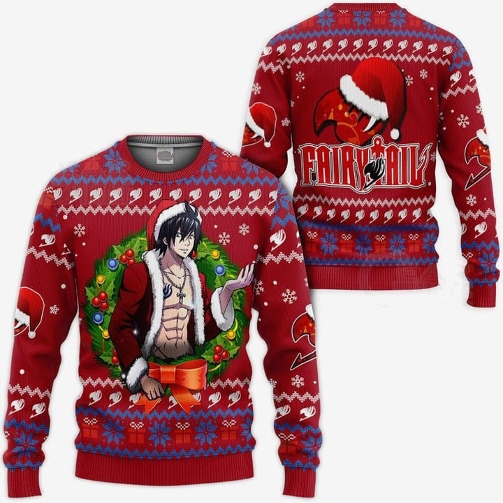 Ugly Christmas Sweater - Fairy Tail Gray-AstyleStore