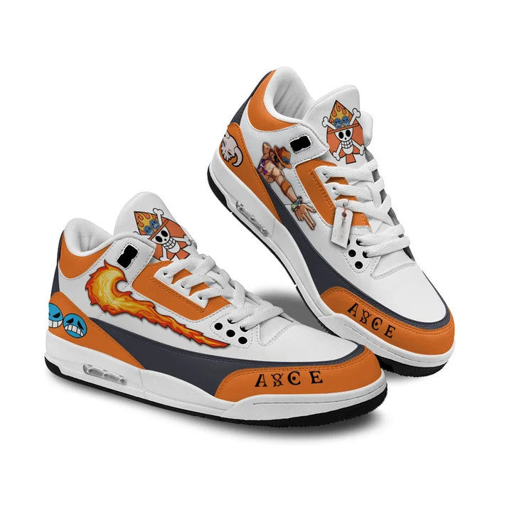 Sneakers - One Piece Ace J3-AstyleStore