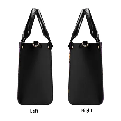 Personalized Leather Handbag AfroArt