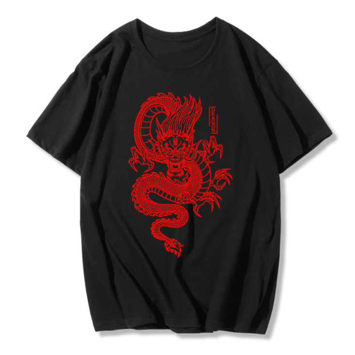 T-shirt dragon vert-AstyleStore