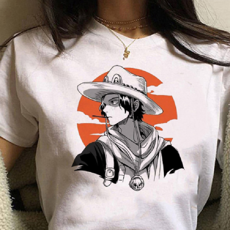 T shirt - One Piece ACE-AstyleStore