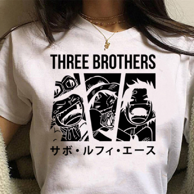 T shirt - One Piece three brothers-AstyleStore