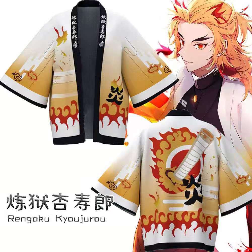 Kimono - Demon slayer Kyōjurō Rengoku-AstyleStore