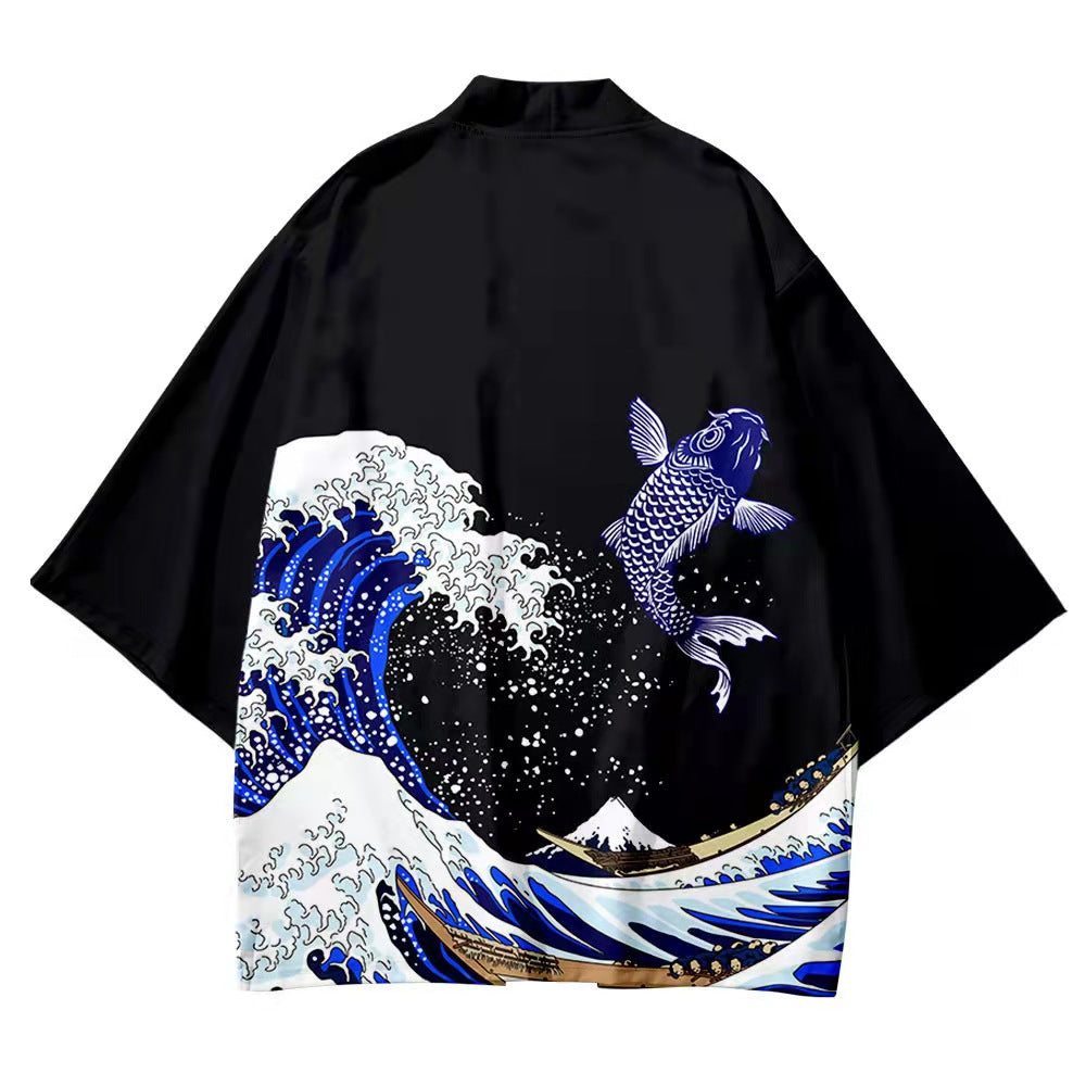 Kimono - Japonais Kanagawa-AstyleStore