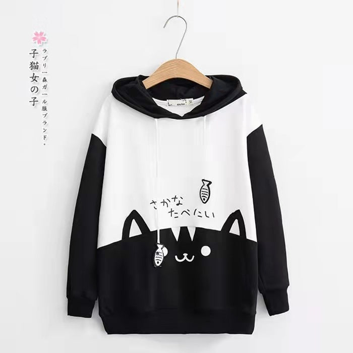 Sweat / Pull Fashion Japonais Chat 猫-AstyleStore