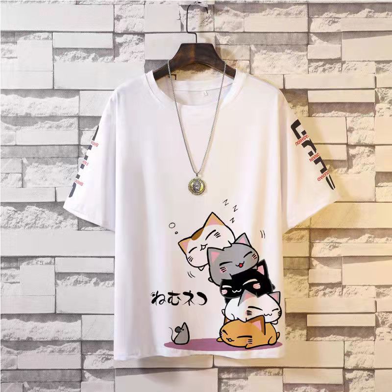 Tshirt - Chat Kawaii japonais-AstyleStore