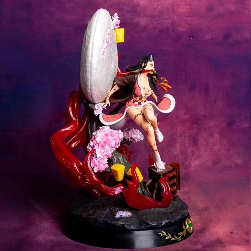 Figurine - Demon Slayer Nezuko exploding blood-AstyleStore