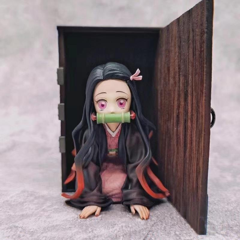 Figurine - Nezuko avec sa boite-AstyleStore
