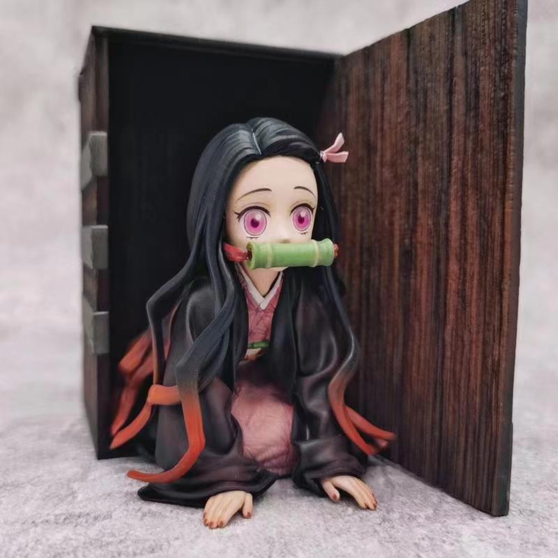 Figurine - Nezuko avec sa boite-AstyleStore