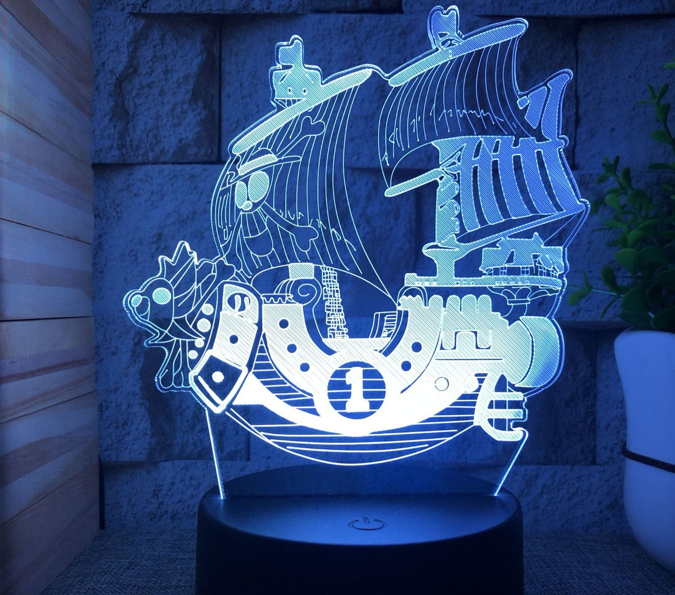 Lampe LED - One Piece Thousand Sunny-AstyleStore