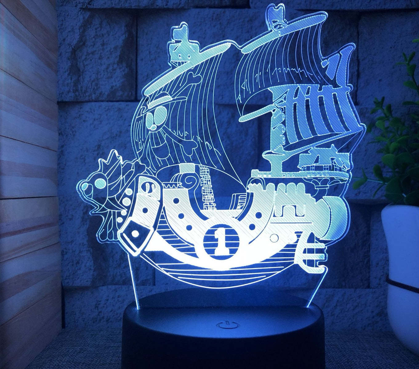 Lampe LED - One Piece Thousand Sunny-AstyleStore