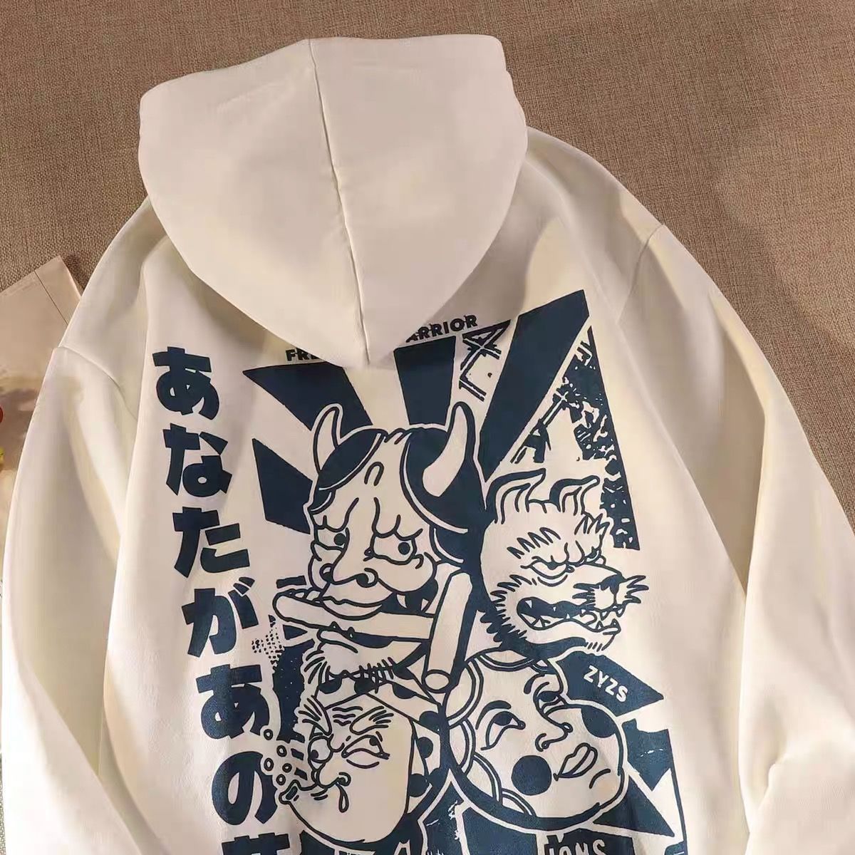 Pull Hoodie - Streetwear Japonais "Oni" 鬼-AstyleStore