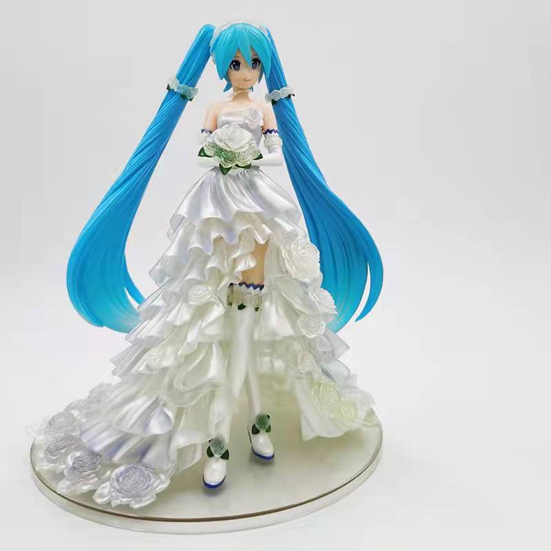 Figurine Miku Hatsune robe de mariée-AstyleStore