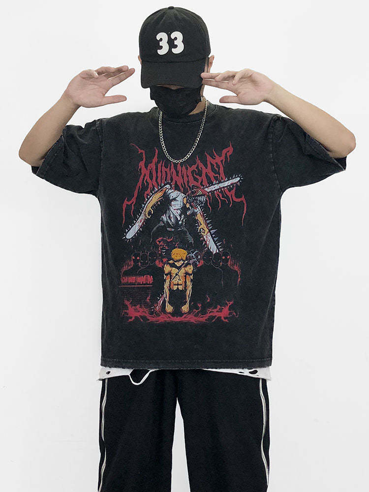 T shirt - Chainsaw man-AstyleStore