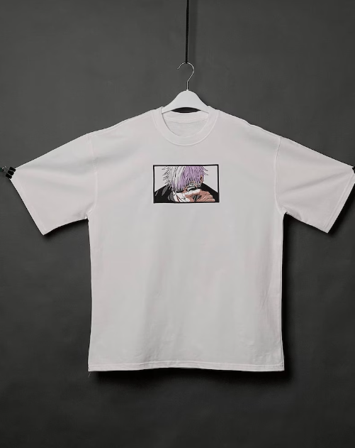 T shirt Brodé - Jujutsu Kaisen Gojo-AstyleStore