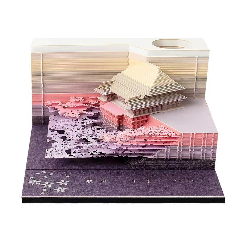 Handcrafted Japanese Temple Omoshiroi Post it-AstyleStore