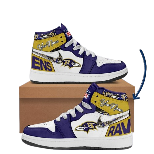 Sneakers - Baltimore Ravens J1