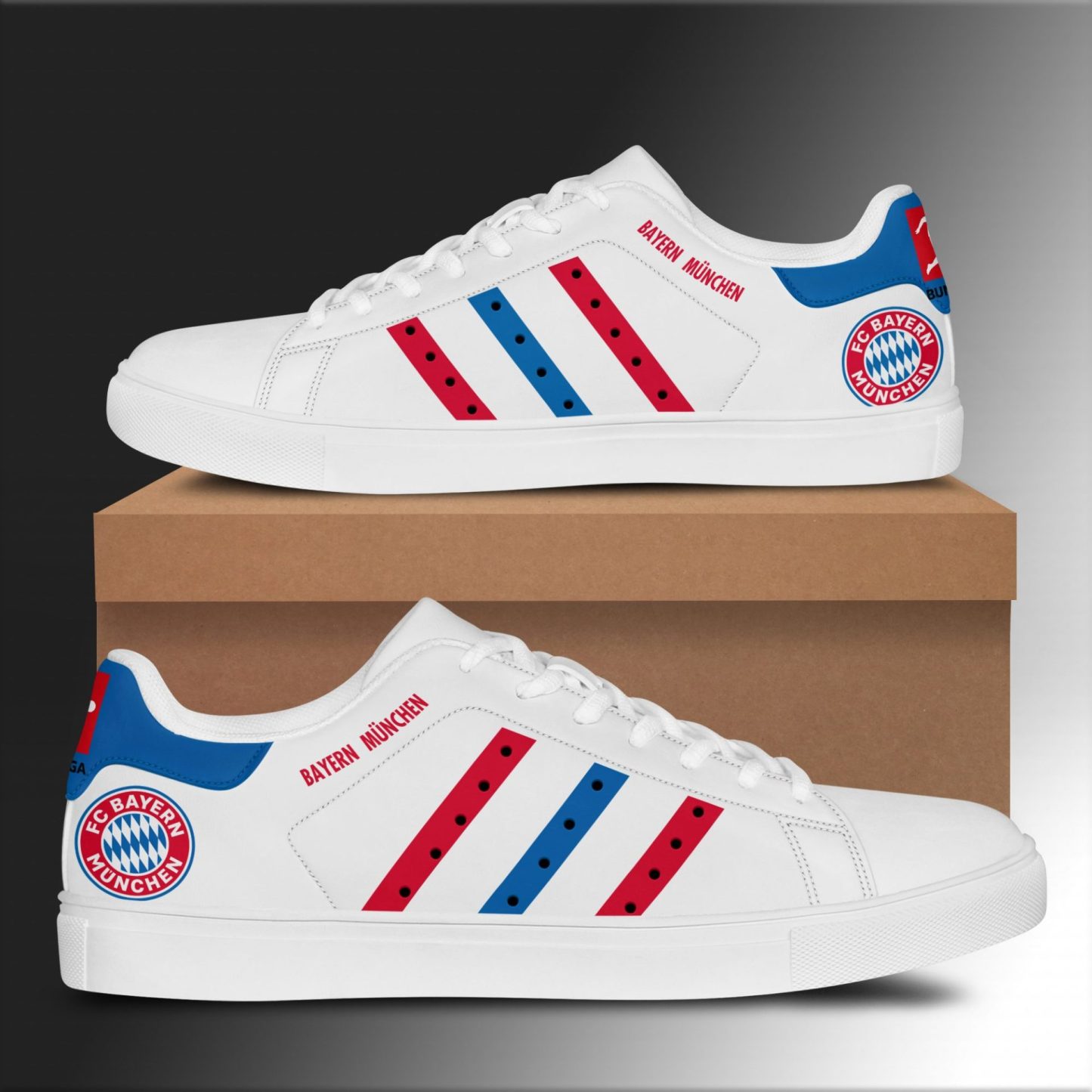 Sneakers - Football team FC Bayern Munich Skate