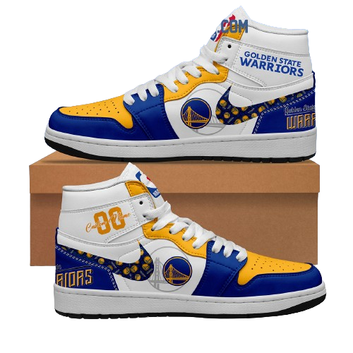 Sneakers - Golden State Warriors NBA Custom Name J1