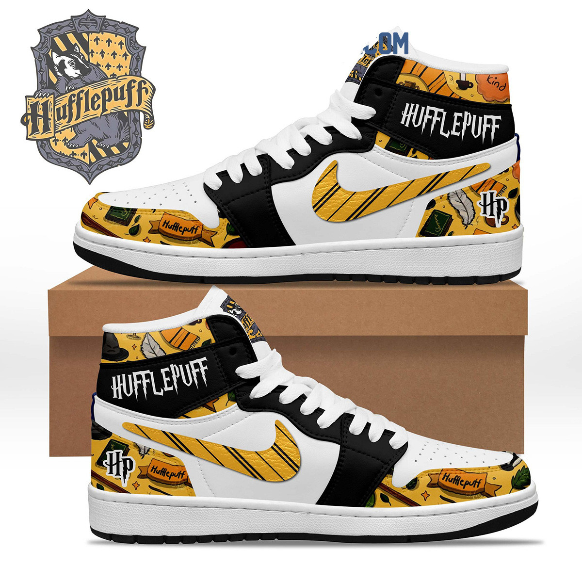 Sneakers - Harry Potter Hufflepuff House J1