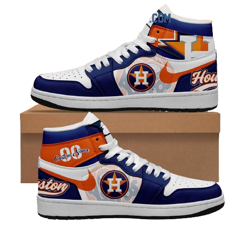 Sneakers - Houston Astros MLB Custom Name J1