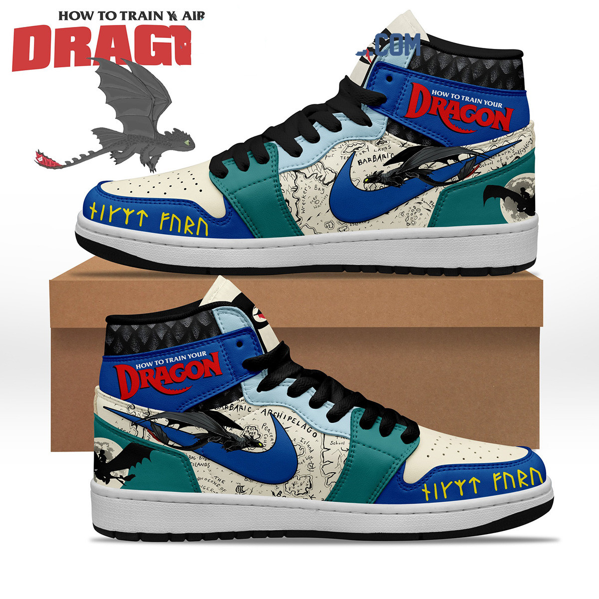 Sneakers - How To Train Your Dragon J1