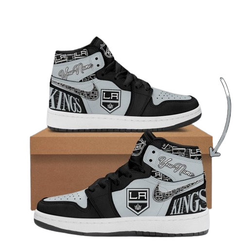 Sneakers - Los Angeles Kings NHL Custom Name J1