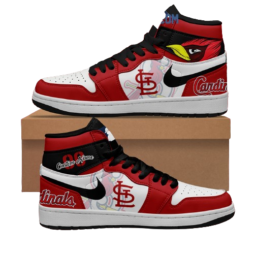 Sneakers - St.Louis Cardinals MLB Custom Name J1