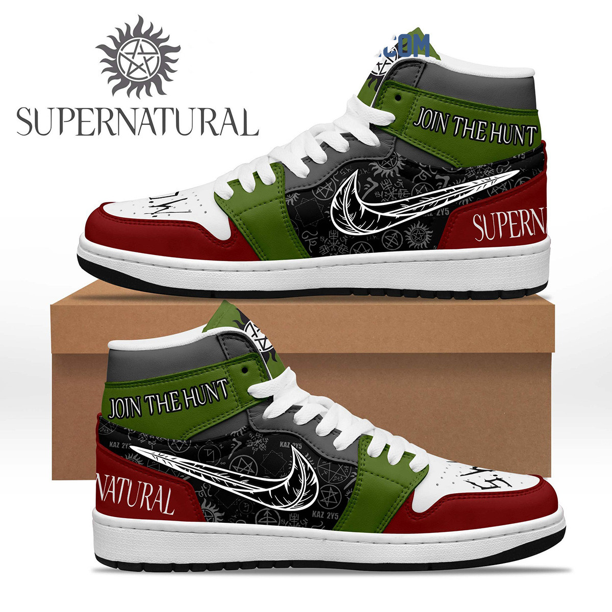 Sneakers - Supernatural Join The Hunt J1