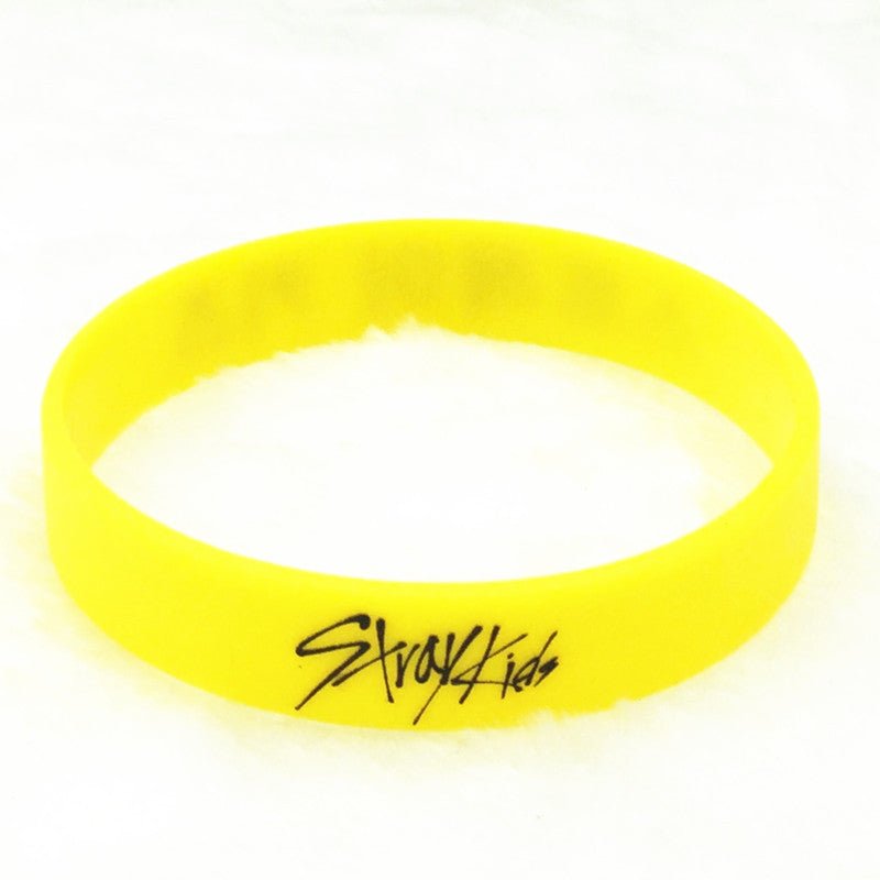 Bracelet silicone Jaune - Stray kids-AstyleStore