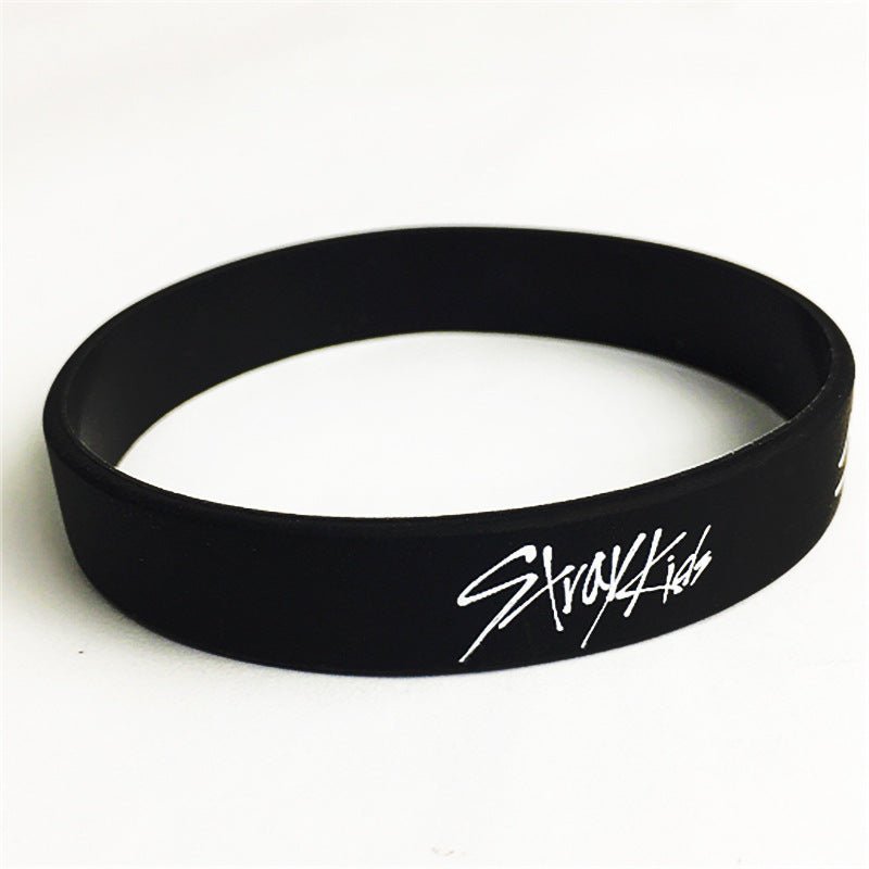 Bracelet silicone Noir - Stray kids-AstyleStore