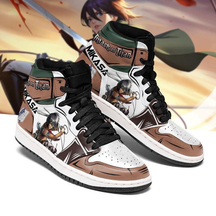 Chaussures - Attaque des titans Mikasa J1-AstyleStore