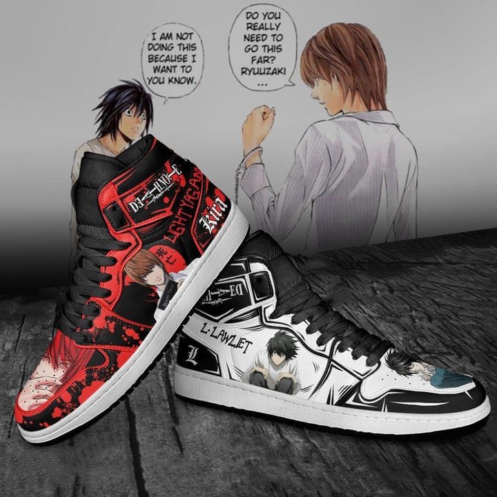Chaussures - Death note Light Yagami & L Lawliet J1-AstyleStore
