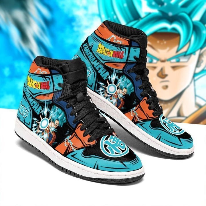 Chaussures - Dragon ball Goku bleu J1-AstyleStore
