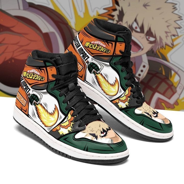 My hero academia hot sale custom nike sneakers