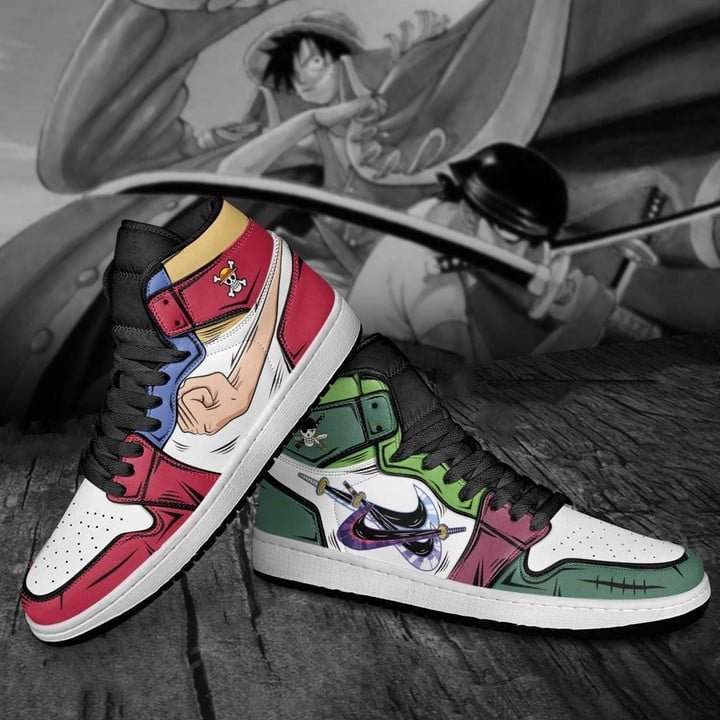 Chaussures - One Piece Luffy & Zoro J1-AstyleStore
