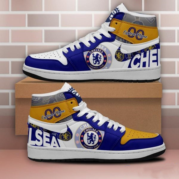 Sneakers - Football team FC Chelsea Custom name J1