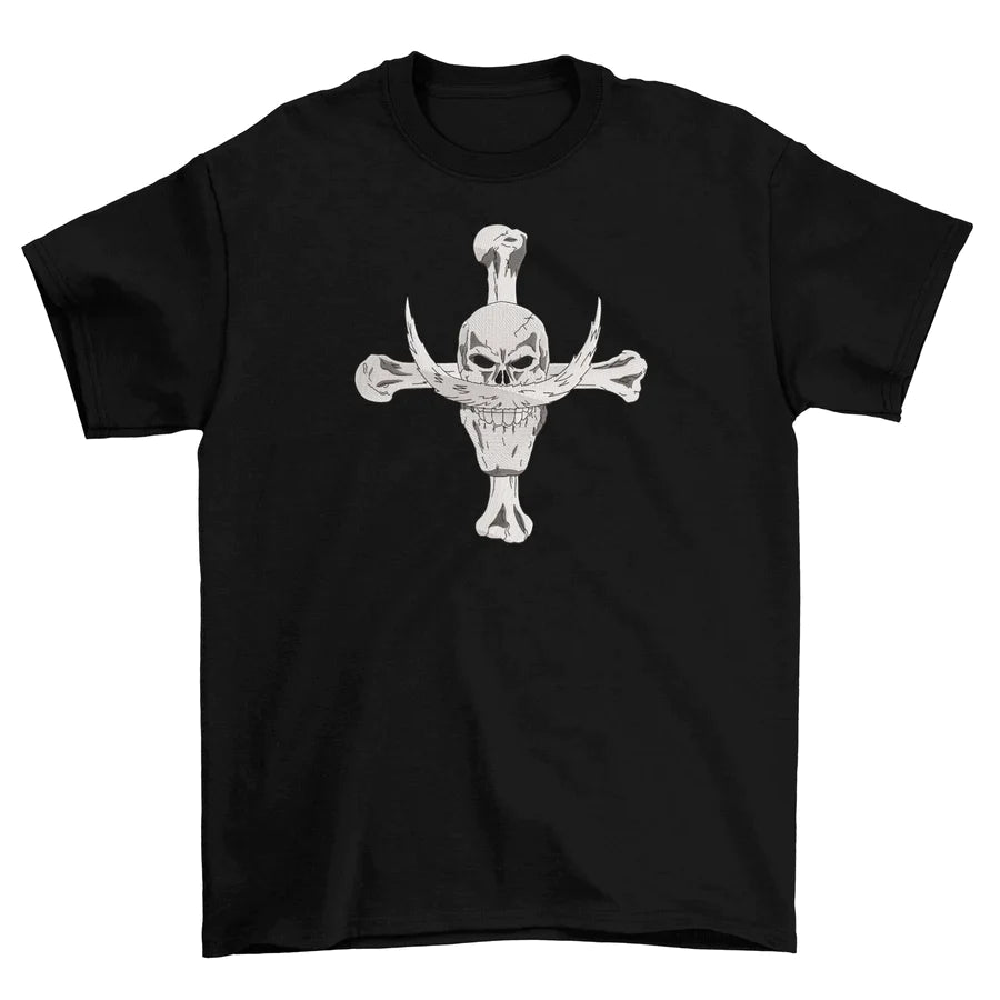 T shirt Brodé - One Piece White Beard-AstyleStore