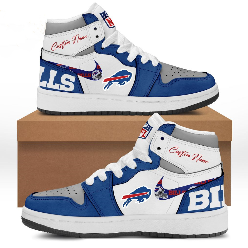 Sneakers - Custom Name NFL Buffalo Bills J1