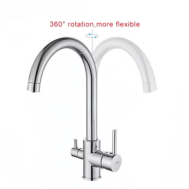 3 way tap kitchen mixer tap with filtered water lever-02